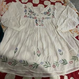 Lightweight bohemian top - size l